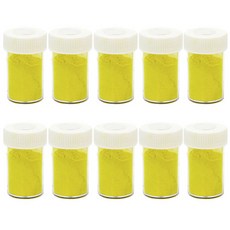 리니 인어펄가루 미술공예재료 10g, 노랑, 10개