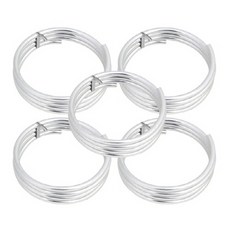 O-ON 鋁製工藝用鐵絲 5.0mm x 1.0m, 單一顏色, 5個