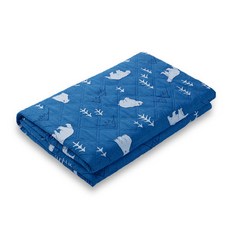 Gompyo韓日磁場安全電熱毯北極熊, 混色, M(100 x 180cm)