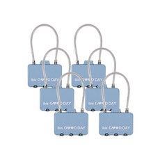 ibis 3 錶盤線掛鎖 SP11332 藍色, 6個