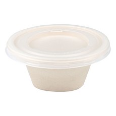 Damda 牛皮紙漿圓醬杯 220ml, 1件, 100個