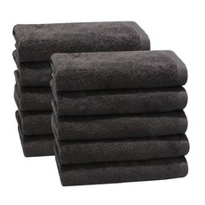 송월타월 빅36 미용타올, 고동색, 10개