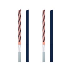 리훈 다정한마테 패턴 마스킹테이프 6mm 2종세트, 데코사선, 남색, 2세트