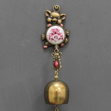 福豬 1p 門鈴 khhl128, 粉紅色