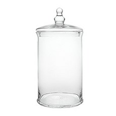 Apothecary 玻璃儲物罐 大, 單一顏色, 1個