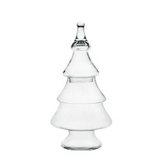 聖誕樹玻璃罐 小, 單一顏色, 1個