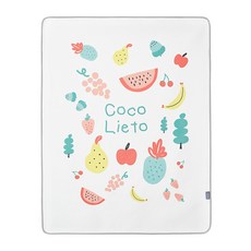 cocolieto 棉質防水墊, 03 水果派對款