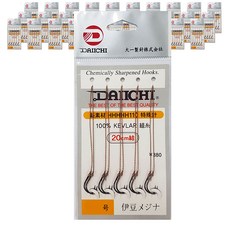 DAIICHI Idumejina 日本黑針魚鉤, 250個