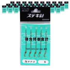 SUTEKI Tanago 日本金針魚鉤, 250個