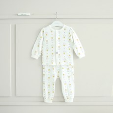 cuby n mom 孩童皇冠笑臉印花內衣套裝