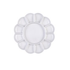 artsecret 藝術家的秘密 陶瓷製花朵造型調色盤 CP-109, 13格, 1組