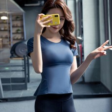 Naya Style女款瑜珈短袖T恤 A-814-3