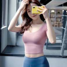 Naya Style女款瑜珈短袖T恤 A-792-3