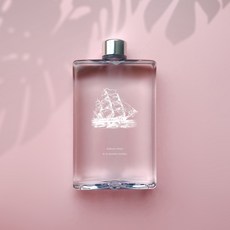 輕巧方型扁平水壺, 18號, 500ml