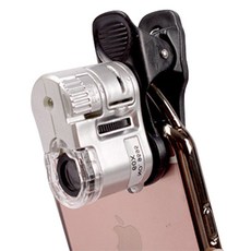 智慧型手機用顯微鏡組 MS-103, 60 倍率, 1套