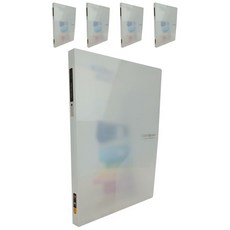 ECO Chungwoon 多色抽桿文件夾 A4, 透明度, 5個