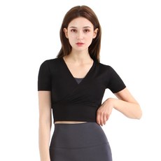 NOKJOK 女款瑜珈短版T恤