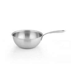 HANIL STAINLESS STEEL 高品質5層結構不鏽鋼炒鍋, 20cm, 1個