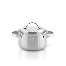Queen's Sense Arte 5折不銹鋼鍋, 16cm, 單色