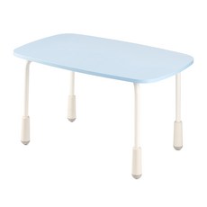 생활지음 제르미 높이 조절 사각 아동책상 ZMD11B 1100 x 690 x 645 mm, 블루