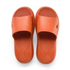 多色防滑室內拖鞋, 橘色, 1雙