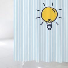 Supul 北歐風格浴簾 sc226 L 1800 x 1880 mm + 不鏽鋼掛環, 1套