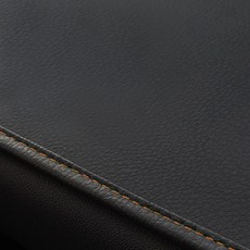 TOAD 高級皮革儀錶板避光墊, The S90 Inscription 2019 / VO-006, 黑色+棕色針跡, 沃爾沃