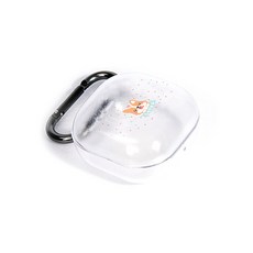 GOOSPERY 愛心柯基設計 Galaxy Buds2/Buds Live/Buds Pro 鑰匙圈保護殼, 單一商品, 柯基標語牌