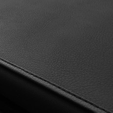 TOAD 高級皮革儀表板避光墊, The S90 Inscription 2019 / VO-005, 黑+黑針, 沃爾沃