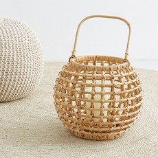 MARKET B PASAR 藤製蠟燭燈籠 28 CR0015, 單色