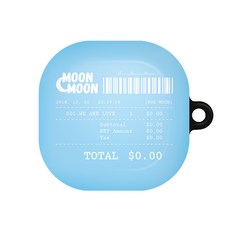 바니몽 갤럭시 버즈라이브 / 버즈2 문센트 하드케이스, 02 포스문블루