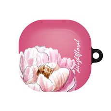 바니몽 갤럭시 버즈2프로/버즈2/버즈프로/버즈라이브 문센트 하드 케이스, 05 딜라이트핑크