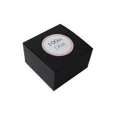 現代盒子 100p + 100 天貼紙 100p 套組, 盒子（黑色），貼紙（淡粉色）, 1套