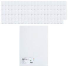 Eco-Cheongun 名片 L 夾文件 A4, 透明, 100個