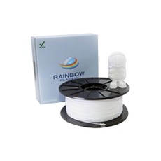 RAINBOW FILAMENT 3D打印機和3D打印筆 RB PLA細線材 白色 300g, RBPLA