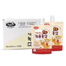 Bebest 貝思 孩童鹿茸紅蔘飲, 50ml, 10包