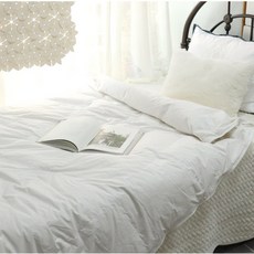 四季被子 400g, 白色的