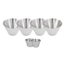 刨冰碗 4個+醬料碗 2個, 單色, 1套