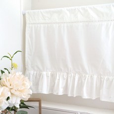 CASA VERDE Yui 紗質短窗簾, 白色