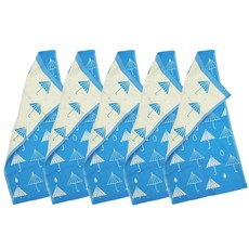 印花廚房毛巾, 浪漫長傘, 5個