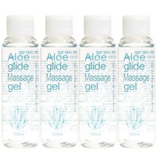 과일젤 알로에 마사지 젤 캡용기형, 100ml, 4개