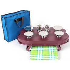 不鏽鋼攜帶式祭祀套組+手提袋, 1套