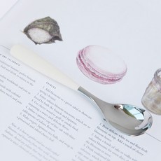 GOLDENBELL 艾倫茶匙, 白色的, 1個