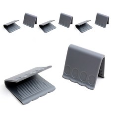 Fia 國產矽膠手持鍋柄 2入, 灰色, 4個