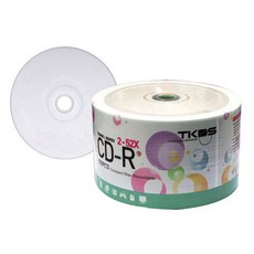 TKDS 可列印52倍速包裝CD R空白光碟 50入, 單品