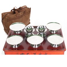 掃墓用不鏽鋼祭器組, 1套