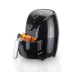 LIVING SENSE 氣炸鍋 1.6L, 黑色, LS-AF1062NB