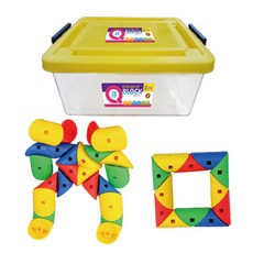 大容量積木+收納盒 Q6026-2K, 混色