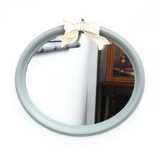 高個子法式蝴蝶結鏡子 大 kkjj211, 灰色