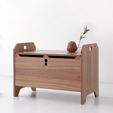 MARKET B SEJEL 收納長凳 KS1074ST, 淺棕色